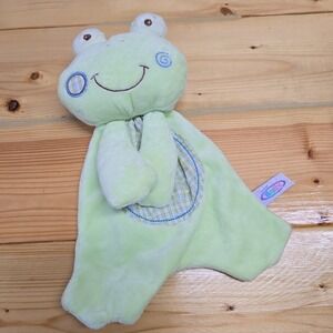Mary Meyer Frog Baby Lovey Plush Green Security Blanket Soft Toy